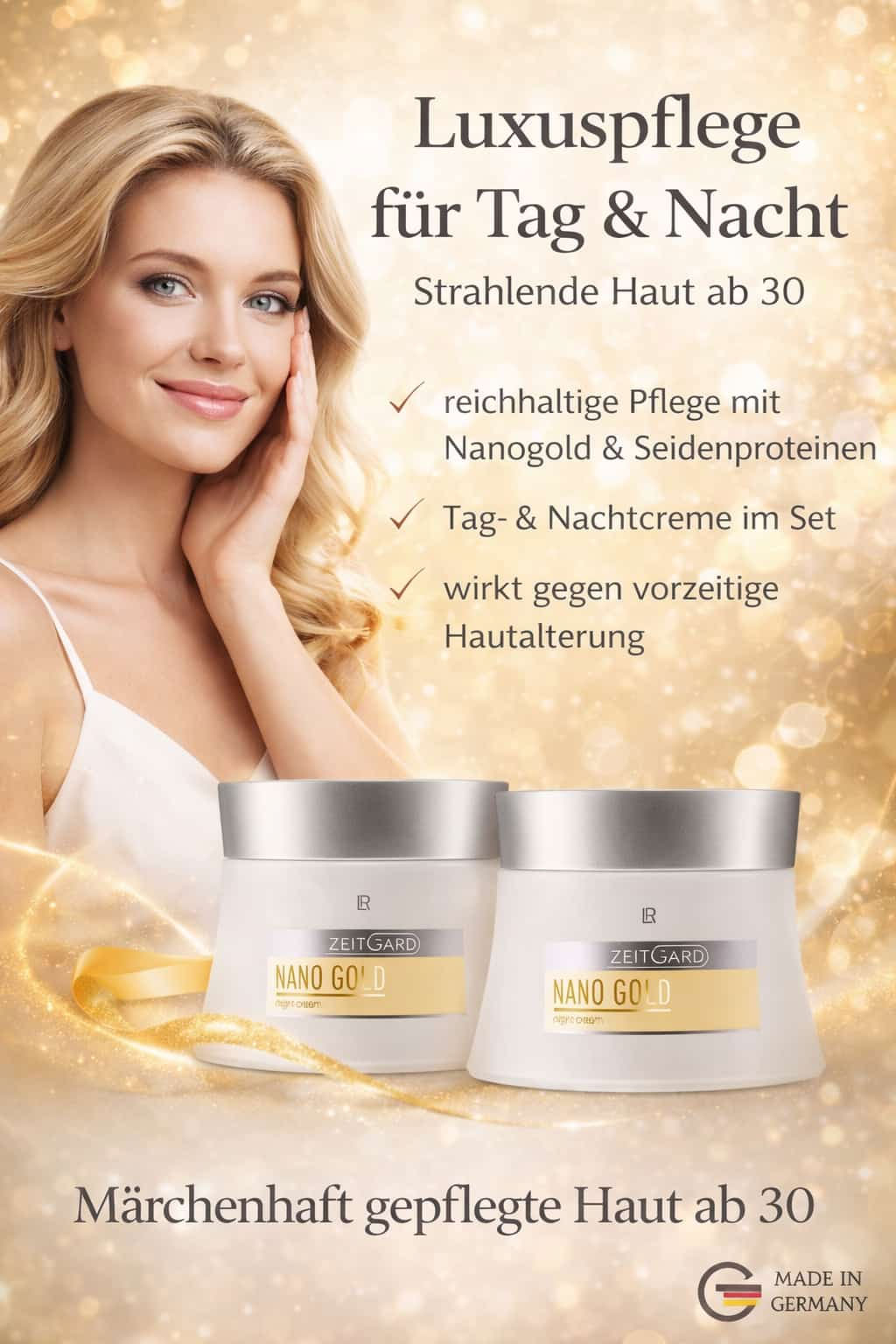 Luxuspflege f&uuml;r Tag und Nacht